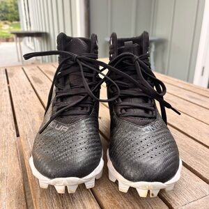Under Armour Black Kids Sneakers